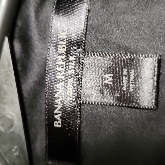 Banana Republic Silk Muse Button Front Maxi Shirt Dress - Picture 10 of 12